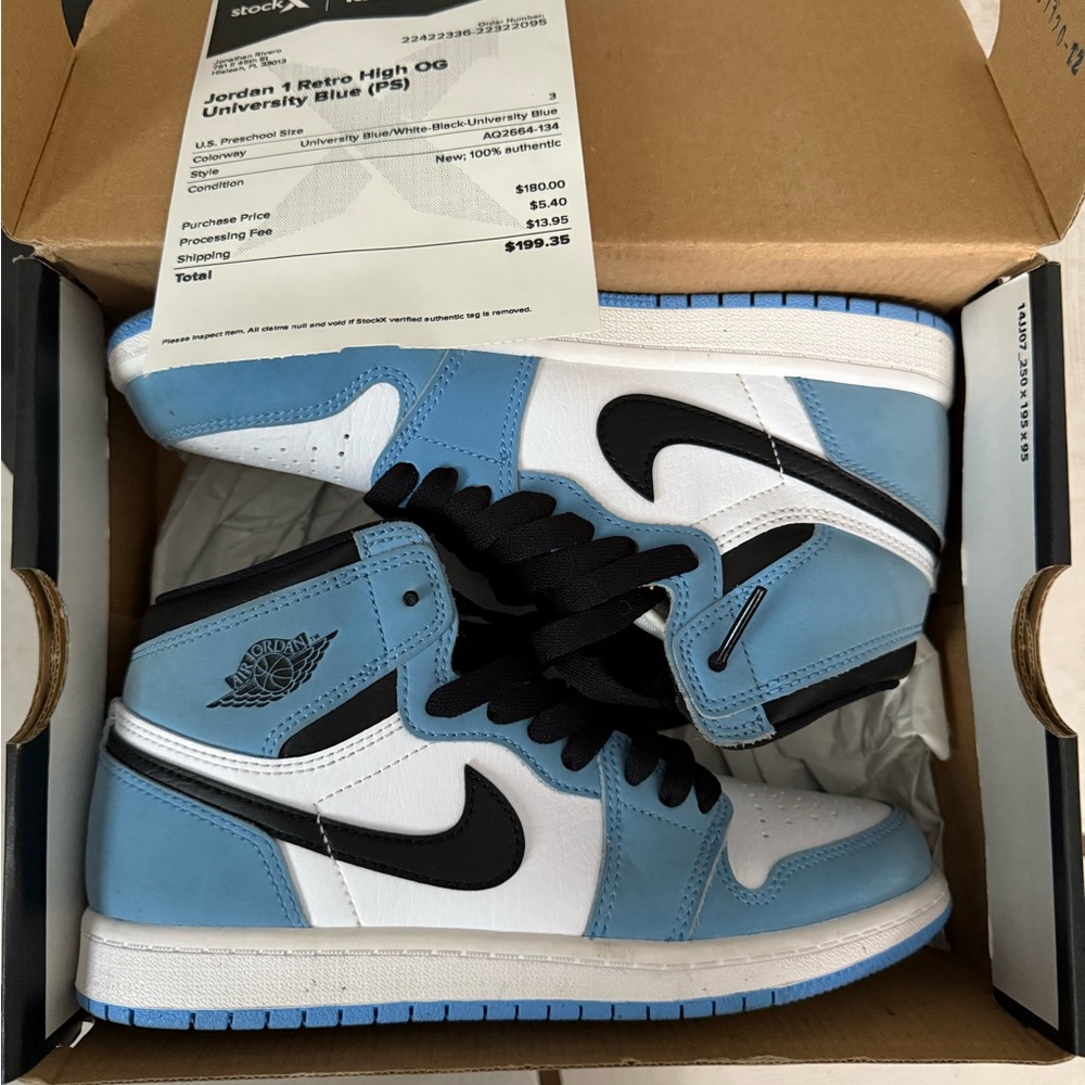 Jordan 1 Retro High OG University Blue
